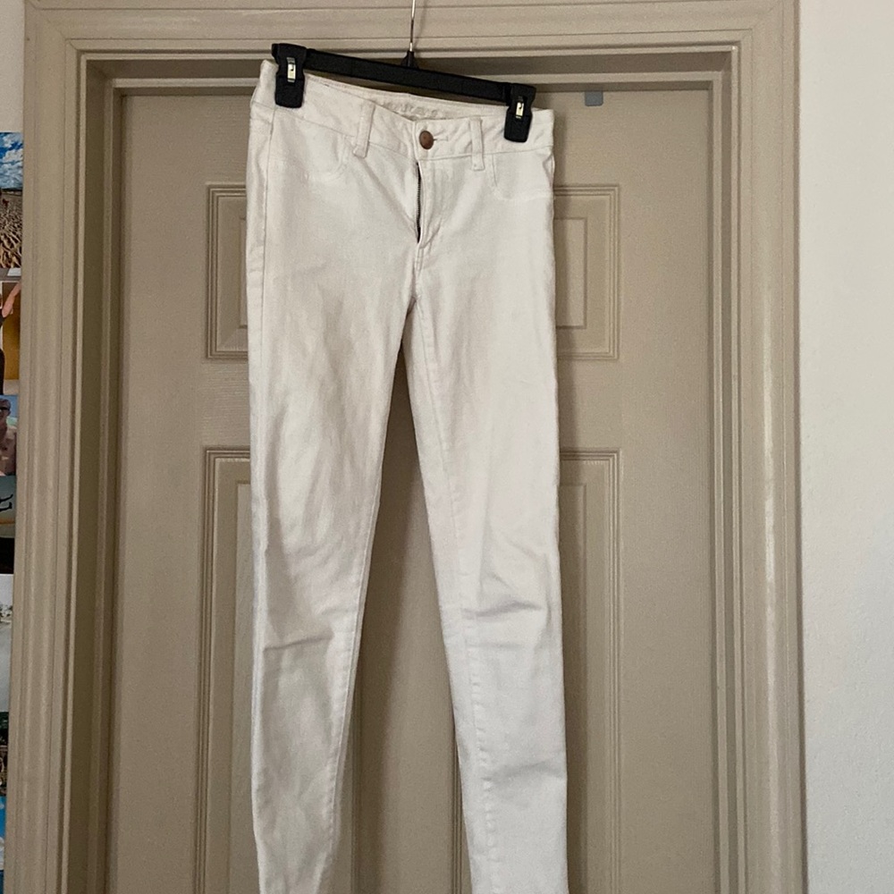 American Eagle White Jeans - Size 0 Regular
